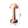 23 cm Masa Lambası Mantar Dokunmatik LED
