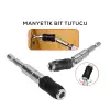 Metal Manyetik Bit Tutucu Mafsallı Döner Başlık
