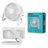 Kullanıma Uygun Masaüstü Mini USB Fan PVC Gövdeli 360° ayarlı