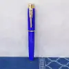 13 cm Kalem Mavi Metal Tükenmez