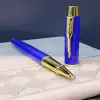 13 cm Kalem Mavi Metal Tükenmez