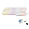 99.5 X 36 Mm Mekanik Mini Klavye Blue Switch Rgb Beyaz G508B
