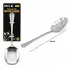 21 cm Ölçülü Metal Servis Kaşığı Krom Renk