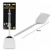 27 cm Ölçülü Metal Servis Spatulası Krom Renk Paslanmaz Çelik