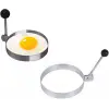 1 Adet Metalik Daire Şeklinde Metal Omlet Yumurta ve Krep Kalıpları
