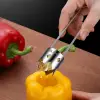 Beyaz Kullanıma Uygun Mevve Sebze Çekirdek Çıkarma Aparatı
