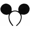 Siyah Kullanıma Uygun Mickey Mouse Tacı Fare Tacı