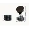 Kullanıma Uygun Mıknatıslı Katlanabilir Torpido ve Cam Uyumlu