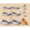 Silikon Mikopet Katlanabilir İkili Mama ve Su Kabı