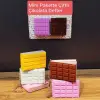 4x5 cm plastik 2 adet Kompakt Çiftli Çikolata Not Defteri