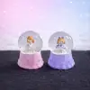 Kar Küresi Mini Işıklı Sevimli Kız