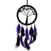 Ahşap Mor İncili Hayat Ağacı Dream Catcher