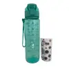 1000 ml Kullanıma Uygun Motivasyon Su Matarası 1 Litre