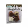 12li Muffin Kek Kalıbı Seti Paket Karışık Şekilli Set