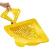 Plastik Mutfak ve Banyo Üçgen Lavabo Süzgeci