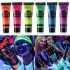 12 Adet Neon Glow Fosforlu Krem Boya