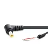 Adaptör Notebook Kablosu 5.5*1.7 L Tip Acer 30W 90W 1.2M Siyah