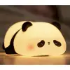 Silikon Panda Şekilli Renk Değiştirebilen Dokunmatik Gece Lambası