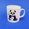 8 Cm Seramik Bardak Panda Tasarımlı Kupa