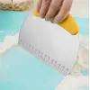 Kullanıma Uygun Paslanmaz Çelik Hamur Kesme ve Şekillendirme Spatulası