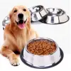 15 cm Ölçülü Paslanmaz Çelik Metal Mama Kabı
