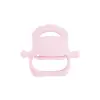 Kullanıma Uygun Pembe Bebek Silikon Diş Kaşıyıcı