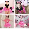 Kullanıma Uygun Pembe Fiyonklu Minnie Mouse Tacı