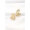 Küpe Pirinç Gold Renk