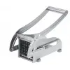 Paslanmaz çelik 1 Adet Plastik Pratik El Tipi Patates Dilimleyici