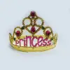Kullanıma Uygun Princess Taç Gold Renk