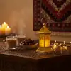 Kullanıma Uygun Ramazan Temalı Altıgen Kubbe LED Lamba