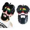 Parti Gözlüğü Rasta Peruklu Bob Marley