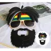 Parti Gözlüğü Rasta Peruklu Bob Marley