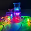 Bardak Renkli Led Parlayan Fiber Optik Glow Işıklı 1 Adet