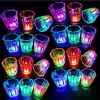 Bardak Renkli Led Parlayan Fiber Optik Glow Işıklı 1 Adet