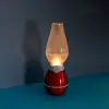 Plastik Retro Gaz Lambası Tasarımlı LED Lamba