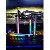 Kullanıma Uygun RGB Sese Duyarlı portatif Ekolayzer LED Çubuk
