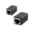 Adaptör RJ45 Dişi Dişi Uzatma ü Siyah