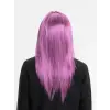 Kullanıma Uygun Rose Pembe Düz Kesim Peruk