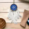 50 cm Ahşap Rüya Kovan Dream Catcher Jüt
