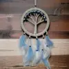 Ahşap Rüya Kovan Hayat Ağacı Dream Catcher