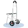 Katlanabilir Metal Sandalyeli Pazar Arabası
