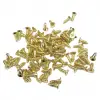 5 mm Ölçülü Sarı 1000 Adet Klips Vidası 2,2x6, YHB Konik Başlı Kutu, Sandık, Ayak, Askı, Mini Vida