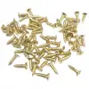 5 mm Ölçülü Sarı 1000 Adet Klips Vidası 2,2x7, YHB Konik Başlı Kutu, Sandık, Ayak, Askı, Mini Vida