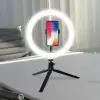 800 lümen Kullanıma Uygun Selfie Işığı Ring Light
