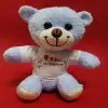 25 cm 23 cm Atkılı Peluş Ayıcık Karışık Renkli