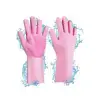 Kullanıma Uygun Sihirli Isıya Dayanıklı Silikon Çok Amaçlı Bulaşık Eldiven Fırçası Magic Gloves