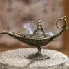 4x7 cm Metal Sihirli Lamba Tasarımlı Tütsülük