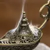 4x7 cm Metal Sihirli Lamba Tasarımlı Tütsülük