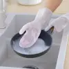 Kullanıma Uygun Silikon Bulaşık Yıkama Eldiveni